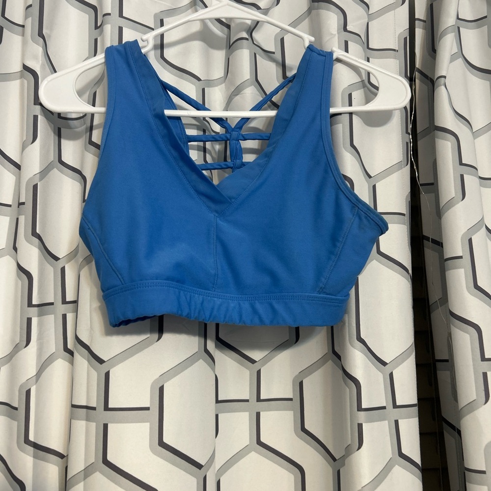 Avia Blue Crop Top